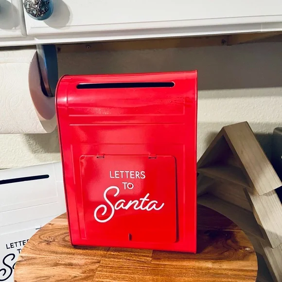 NEW Target Bullseye's Playground Red "Letters to Santa" Mailbox Christmas 2021 - Picture 2 of 6